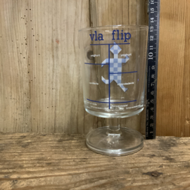 Vintage vlaflipglas