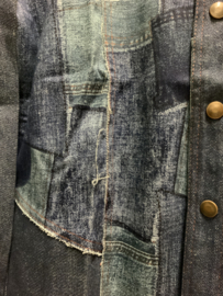 Patchwork, vintage spijkershirt