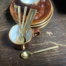 Set kleine koffie lepeltjes