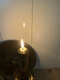 Windlicht van messing.