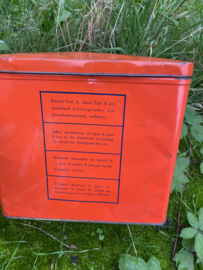 AGFA neutol blik, oranje