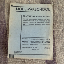 Practische handleiding  MODE-VAKSCHOOL