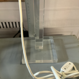Lampenvoet, plexiglas