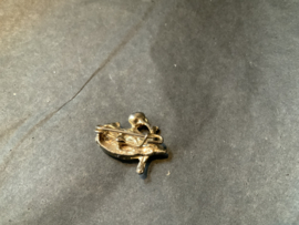 Klein vogel broche