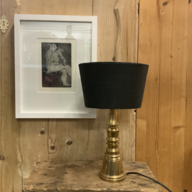Zware messing lampvoet