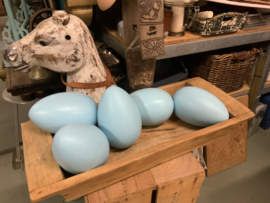 Groot blauw ei