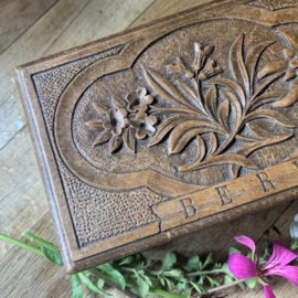 Souvenir doosje van hout uit Bern