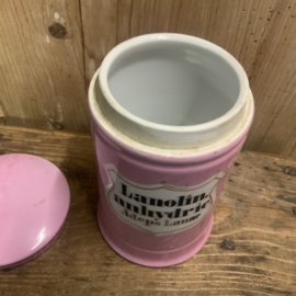 Oude apothekerspot, roze