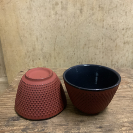 Set gietijzeren kommetjes