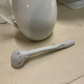 Mosterd potje met lepeltje