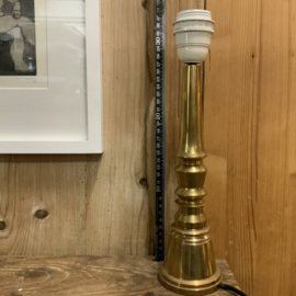 Zware messing lampvoet