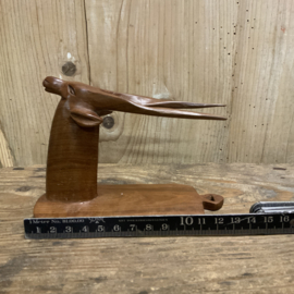 Vintage houtsnijwerk ANTILOPE