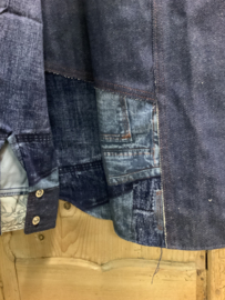 Patchwork, vintage spijkershirt