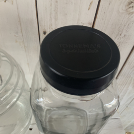 Glazen voorraadpot. Tonnema’s spécialité ‘s