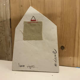 “ lieve visjes” keramisch wandobject