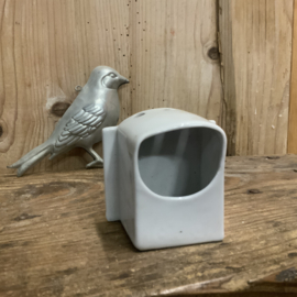 Porseleinen voerbakje kanarie