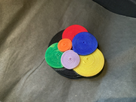 Kleurige broche