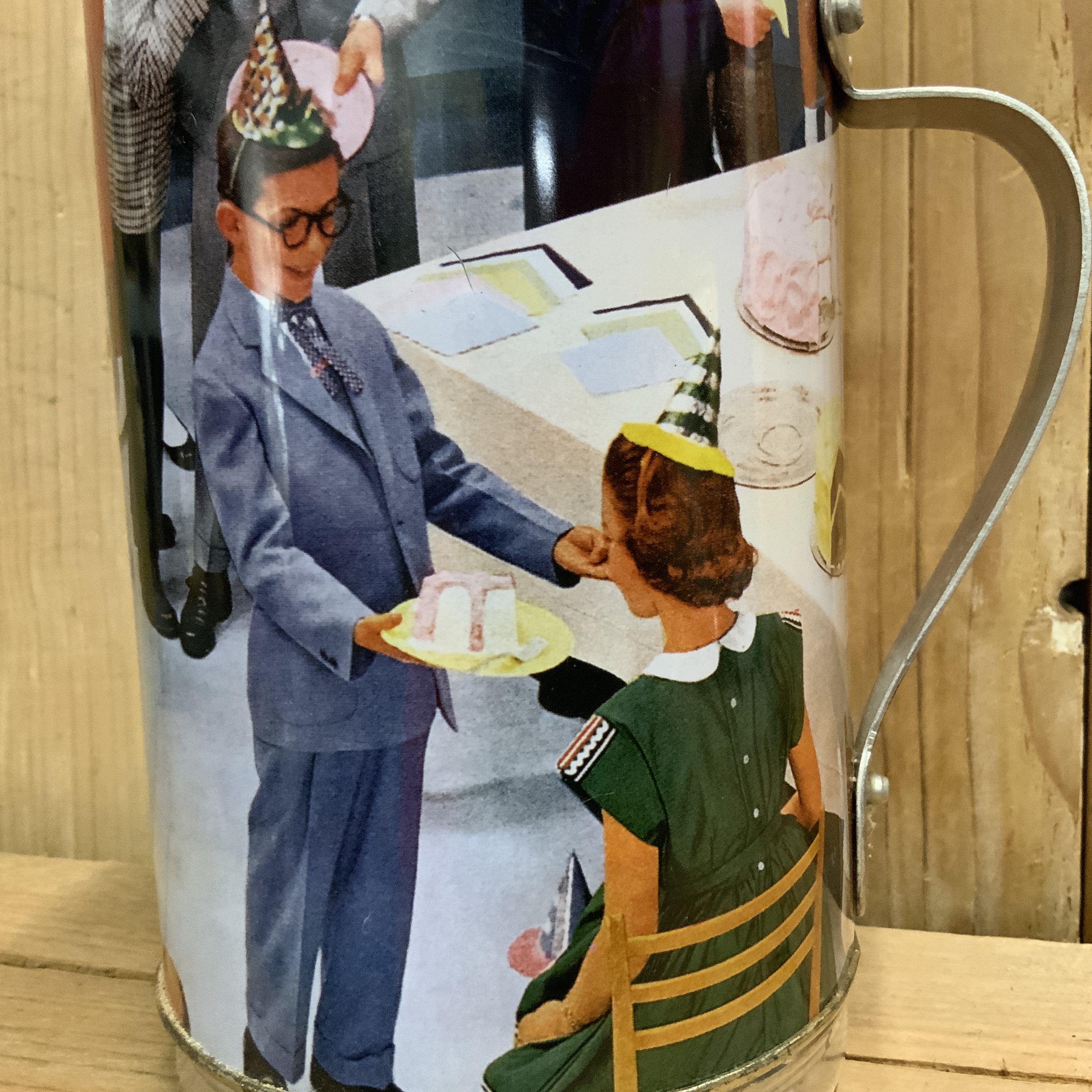 Vintage thermoskan