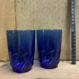 Set van 2 Franse waterglazen