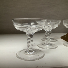 Kristallen champagne coupe, SEXAGO