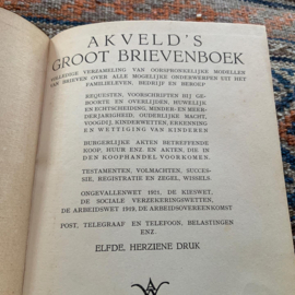 Akveld’s GROOT BRIEVEN BOEK