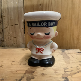 Een set van 3 vintage eierdopjes