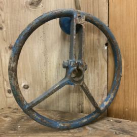 Oud metalen stuurtje