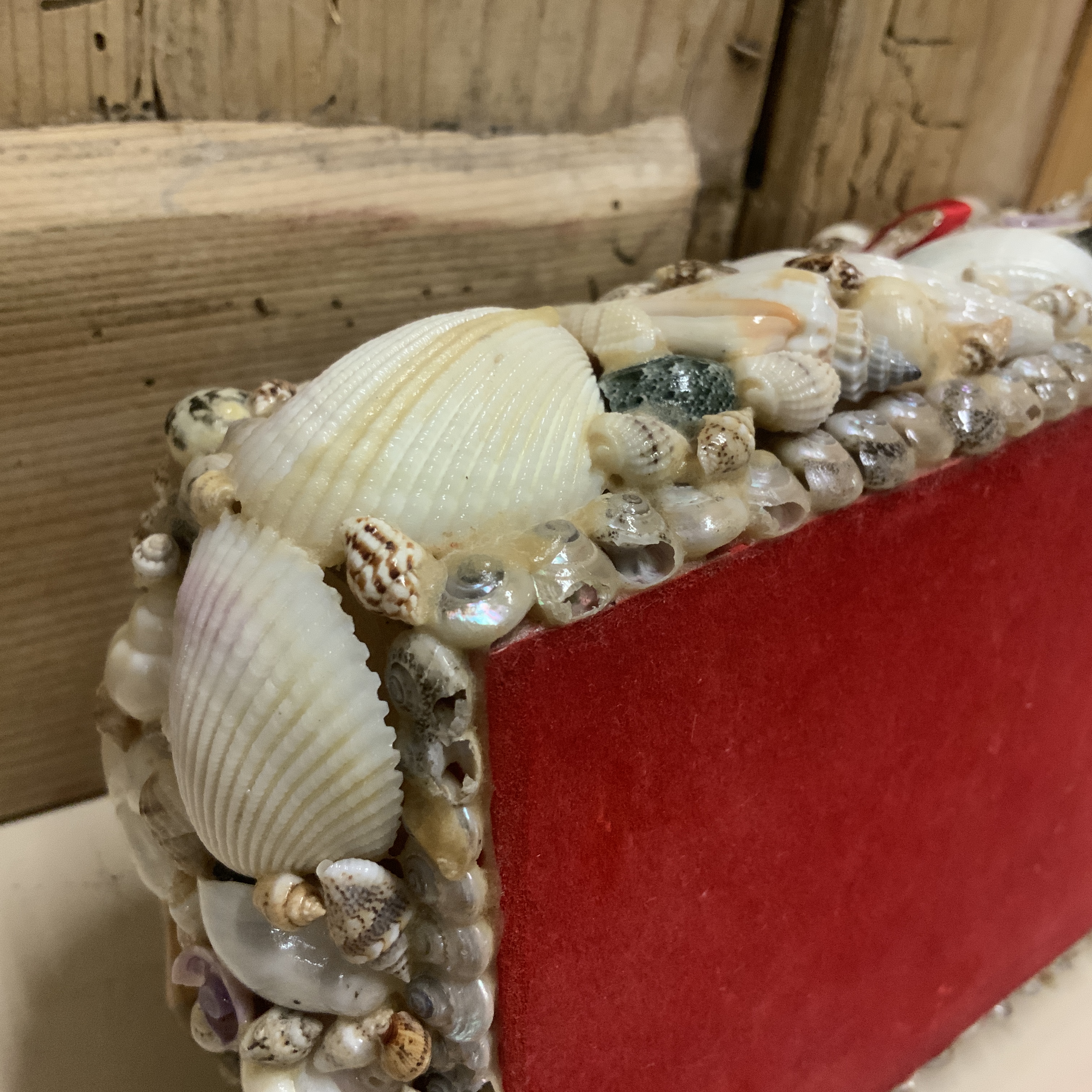 Vintage schelpendoos