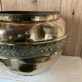 Messing (bloem) pot