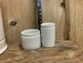 Set oude zalfpotjes
