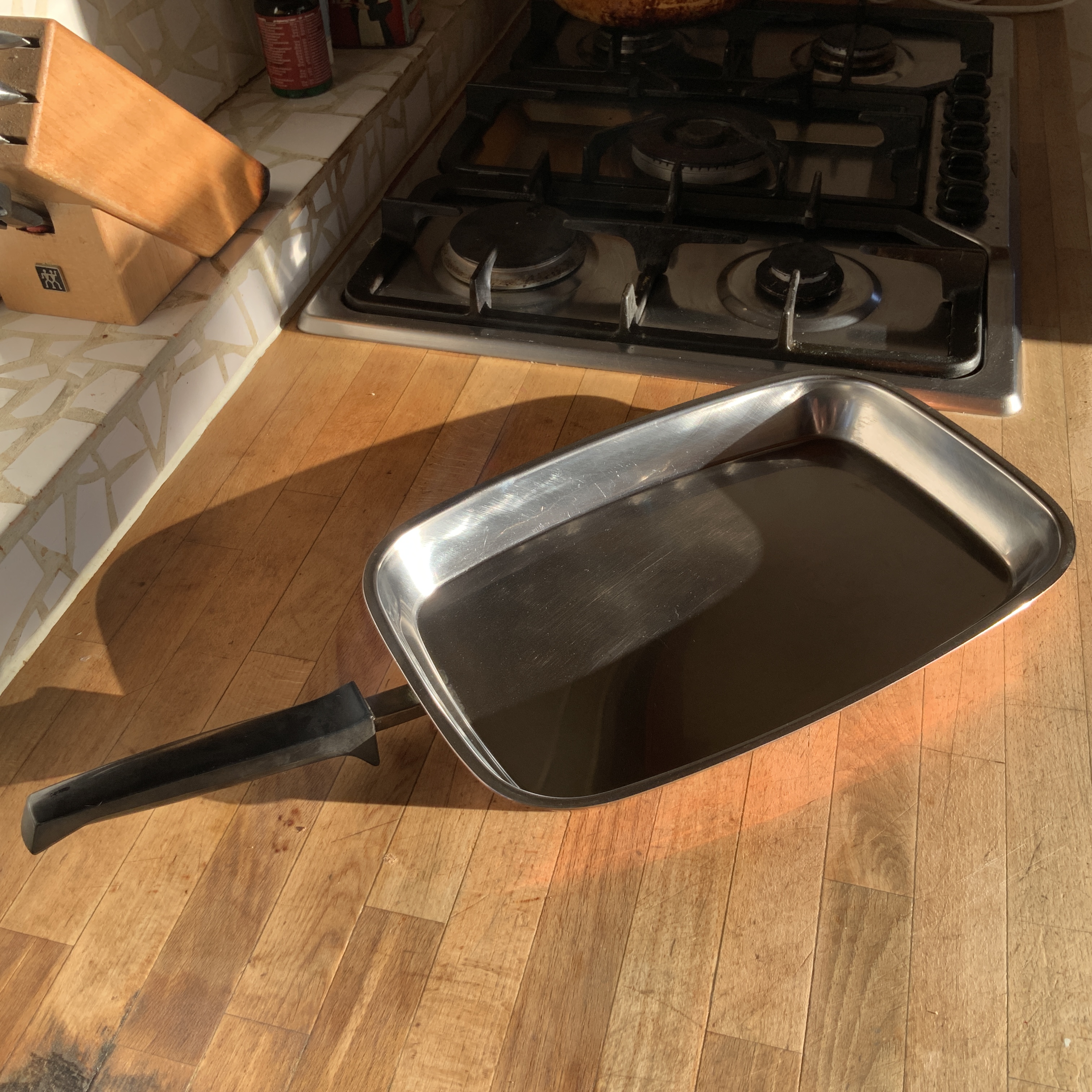 Een vintage CULINOX koekenpan