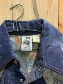 Patchwork, vintage spijkershirt
