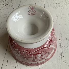 Kastkom Petrus Regout decor  “ tea drinker”