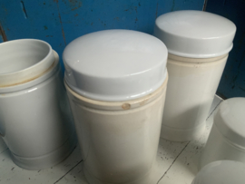 Set porseleinen apothekers potten