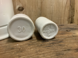Set oude zalfpotjes