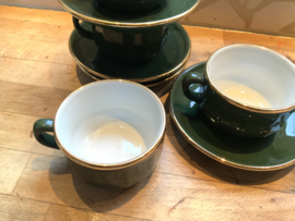 APILCO cappuccino kop en schotel, groen