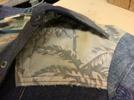Patchwork, vintage spijkershirt