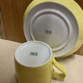 ARZBERG TRIC Sieger design, kop en schotel geel