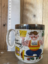 Vintage mok BAVARIA