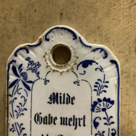 Antiek Duits ontbijtplankje