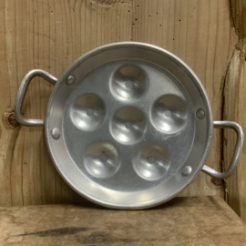 Set aluminium slakkenpannetjes