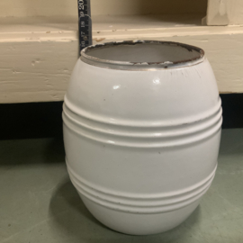 Set geëmailleerde voorraadpotten