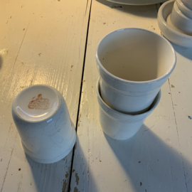 3 melkbekers van Regout