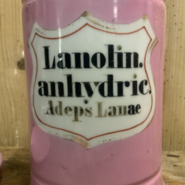 Oude apothekerspot, roze