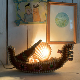 Vintage schelpen lampje VENETIË