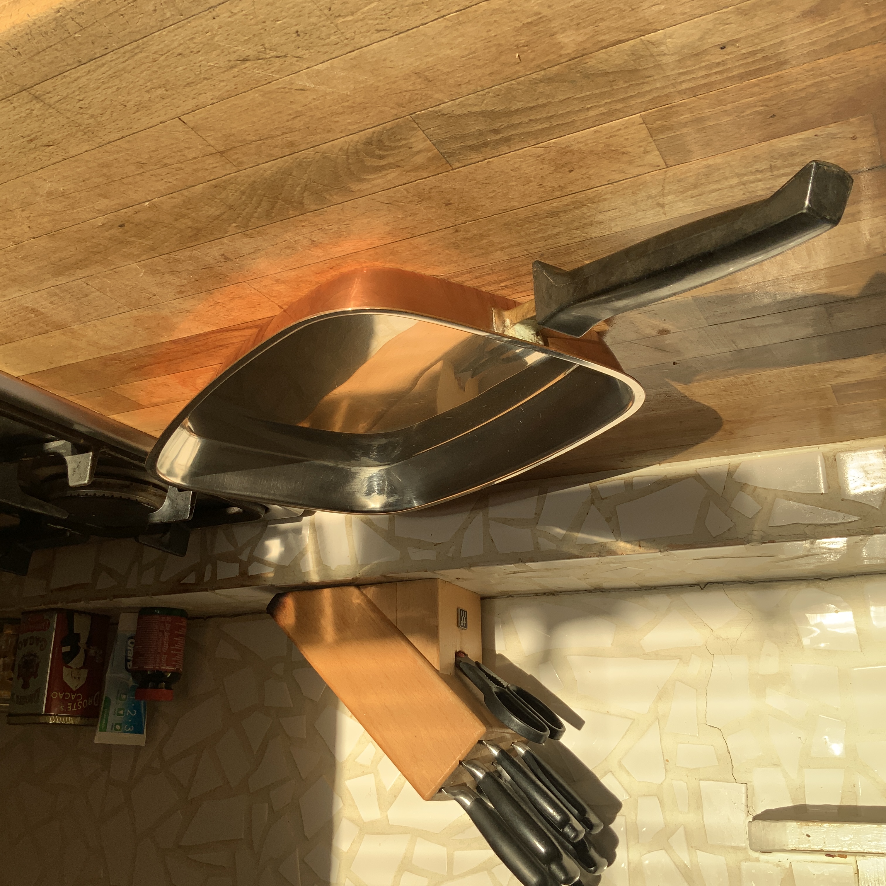 Een vintage CULINOX koekenpan