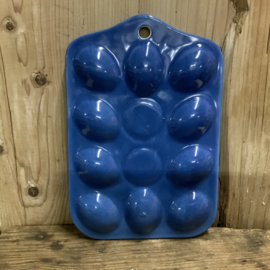 Blauw eierbord