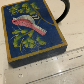 Vintage vogelkapstokje