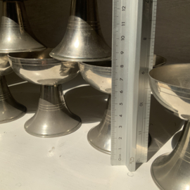 Vintage, metalen ijscoupe
