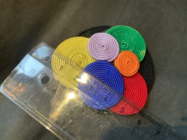 Kleurige broche